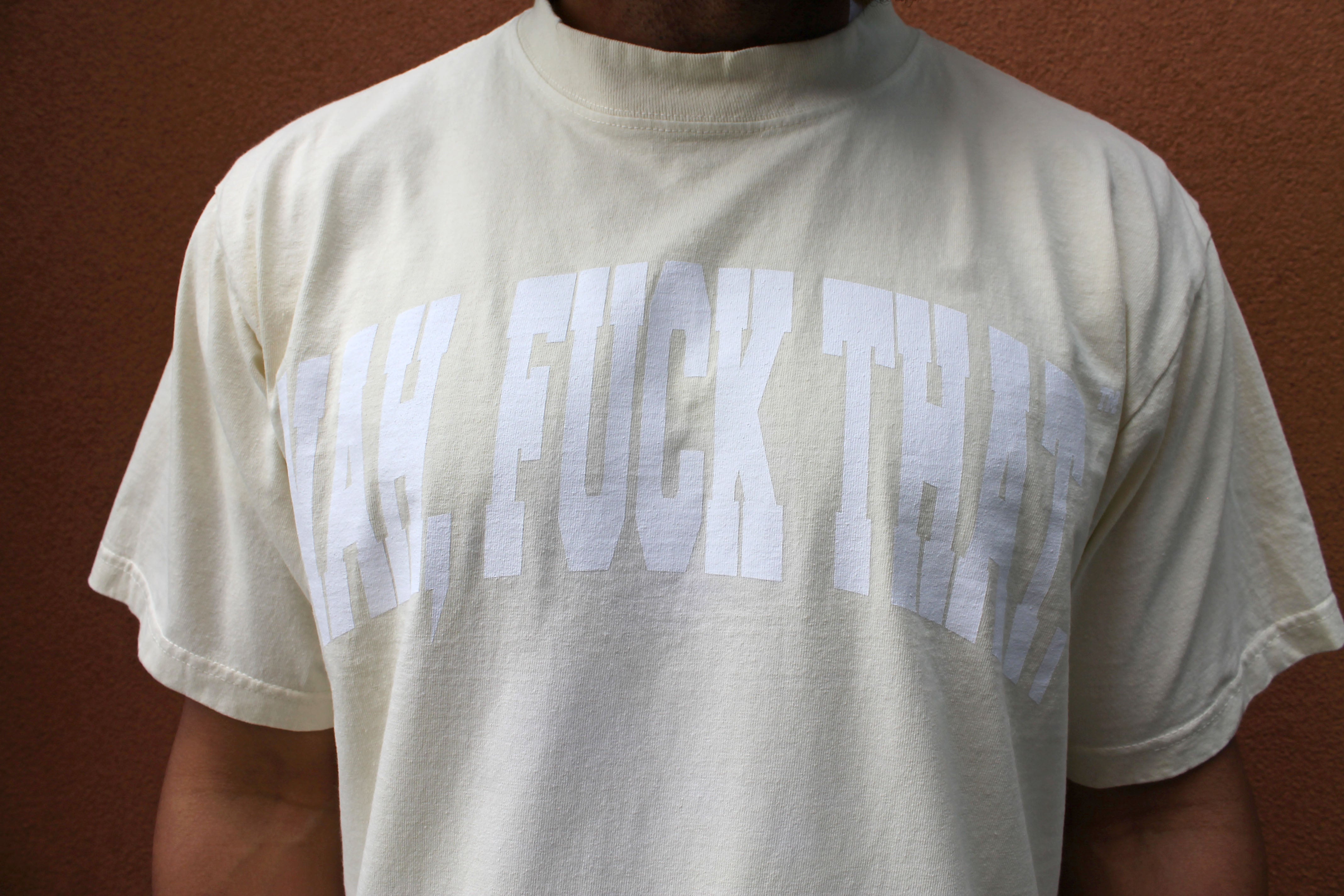 [teket] / ☆ 25SS Mismatch Tee / Cream OVERSIZED CREME SIGNATURE TEE – Unboxed Streetwear
